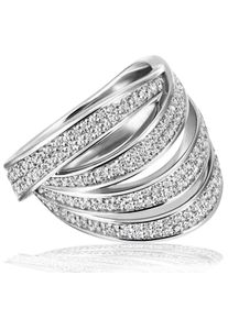 Goldmaid Damen Silberring, 17, Silber 925 (Sterlingsilber), weiß, Silber 925 (Sterlingsilber), Fingerringe