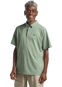 Jack Wolfskin Herren Poloshirt "DELGAMI POLO M", grün, Gr. XXL, Oberstoff 100% POLYESTER, Shirts