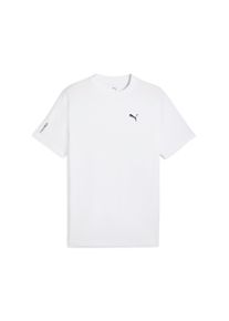Puma Herren T-Shirt "TECH TEE", weiß, sportlich, Gr. XXL, unifarben, Jersey, Obermaterial: 100% Baumwolle, Shirts