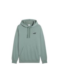 Puma Herren Hoodie "Essentials Small No. 1 Logo Hoodie Herren", grün, Gr. XL, Obermaterial: 32% Polyester, 68% Baumwolle; Kapuzenfutter: 100%
