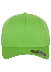 Flexfit Damen Flex Cap "Flexfit Unisex Flexfit Combed", grün, casual, Gr. S, unifarben, 63% Polyester, 34% Baumwolle, 3% Elasthan, Caps