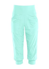 WINSHAPE Damen Sporthose "Functional Comfort ¾ Leisure Trousers LEI201C", grün, Gr. XXL, 85% Polyester, 15% Elasthan, Hosen, High Waist
