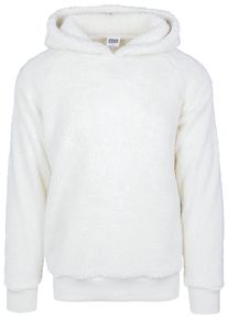 Urban Classics Herren Sweatshirt "Urban Classics Herren Sherpa Hoody", weiß, Gr. XXL, unifarben, 100% Polyester, Sweatshirts