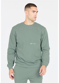 Virtus Herren Sweatshirt "Kayden", grün, casual, Gr. M, unifarben, 60% Baumwolle, 40% Polyester, Sweatshirts, aus superweichem, atmungsaktivem