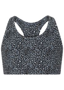 Endurance Damen Sport-BH "Konwich Jr.", Gr. 152, schwarz-weiß, 77% Polyester, 23% Elasthan, BHs, mit atmungsaktiver, schnelltrocknender Eigenschaft
