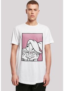 F4NT4STIC Herren T-Shirt "Looney Tunes Bugs Bunny Adore", weiß, casual, Gr. XXL, Obermaterial: 100% Baumwolle, Shirts, Print