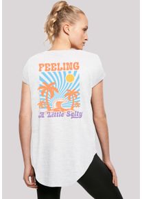F4NT4STIC Damen T-Shirt "Feeling a Little Salty Summer", weiß, casual, Gr. XL, Obermaterial: 100% Baumwolle, Shirts, Premium Qualität