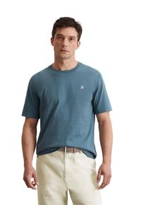 Marc O'Polo MARC O'POLO Herren T-Shirt "aus reiner Bio-Baumwolle", grau, Basic, Gr. XXXL, unifarben, Obermaterial: 100% Baumwolle, Shirts