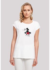 F4NT4STIC Damen T-Shirt "Disney Mickey Mouse Classic Vintage Micky Maus", weiß, casual, Gr. XXXL, Obermaterial: 100% Baumwolle, Shirts, Print