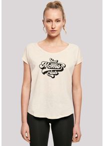 F4NT4STIC Damen T-Shirt "Muttertag Family Vibes für Moms Club", weiß, casual, Gr. S, Obermaterial: 100% Baumwolle, Shirts, Premium Qualität