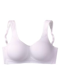Nuance Damen T-Shirt-BH, Gr. 105, weiß, Microtouch, Obermaterial: 74% Polyamid (TACTEL), 14% Elasthan (LYCRA), 12% Baumwolle, klassisch, BHs, ohne