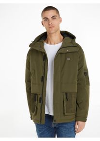 Tommy Jeans Herren Blouson "TJM TECH JACKET", grün, modisch, Gr. S, Obermaterial: 100% Polyester. Wattierung: 100% Polyester, Jacken