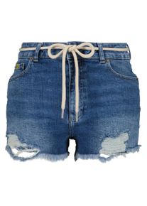 alife and kickin ALIFE & KICKIN Damen Shorts "Damen LatoyaAK DNM A", blau, Gr. L, 100% Baumwolle, Hosen