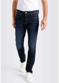 MAC Herren Straight-Jeans "Flexx-Driver", blau, casual, Gr. 30, Denim/Jeans, Obermaterial: 87% Baumwolle, 9% Polyester, 4% Elasthan, Jeans, super