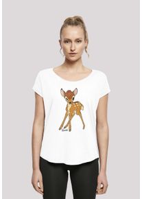 F4NT4STIC Damen T-Shirt "Disney Bambi Classic", weiß, casual, Gr. XXL, Obermaterial: 100% Baumwolle, Shirts, Print