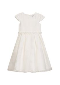 DANAMADE Mädchen Partykleid "DANAMADE Dresses DMILLA", weiß, Gr. 128, Oberstoff: 70% Baumwolle 30% Polyester/ Futter: 100% Polyester, Kleider