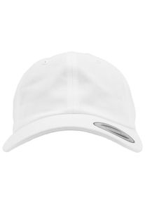 Flexfit Damen Flex Cap "Flexfit Unisex Low Profile Cotton Twill", weiß, casual, Gr. 1, unifarben, 100% Baumwolle, Caps