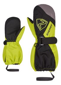 Ziener Kinder Fäustlinge "LAURUS AS MITTEN Junior", grün, Gr. 3,5, Kunstfaser, Handschuhe
