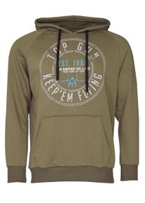 Top Gun Herren Kapuzenpullover "TG20212107", grün, Gr. M, Obermaterial: 65% Baumwolle, 35% Polyester, Pullover