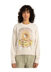 Billabong Damen Sweatshirt "Balanced Out", weiß, Gr. M, 55% Baumwolle, 25% Baumwolle, 20% Polyester, Sweatshirts