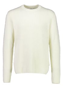 LINDBERGH Herren Strickpullover "LINDBERGH Strickpullover", weiß, Gr. M, Oberstoff: 80% Baumwolle, 20% Polyester, Pullover