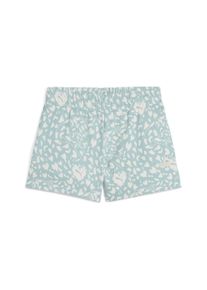 Puma Kinder Sporthose "Flaming Love Hochgeschnittene Shorts Mädchen"modern mint grün, Gr. 164, animal-print, Obermaterial: 68% Baumwolle, 32%