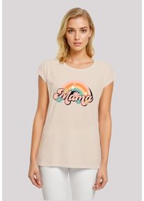 F4NT4STIC Damen T-Shirt "Mothers Day Celebration Rainbow", weiß, casual, Gr. XXL, Obermaterial: 100% Baumwolle, Shirts, Premium Qualität
