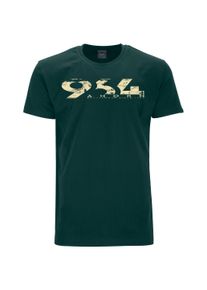 Herren T-Shirt "964_EGGSHELL", grün, casual, Gr. XXL, Ahorn Sportswear, bedruckt, 100% Baumwolle, Shirts, mit modischem Print