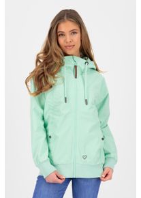 alife and kickin ALIFE & KICKIN Damen Sommerjacke "NAMINIAKA", grün, casual, Gr. XXL, unifarben, Web, Obermaterial: 100% Polyester, Jacken