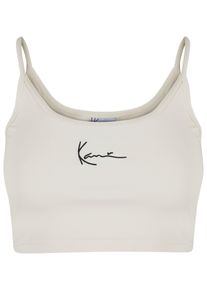 Karl Kani Herren T-Shirt "Karl Kani Damen", weiß, klassisch, Gr. L, 77% Polyester, 23% Elasthan, Shirts