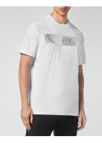 Plein Sport Herren T-Shirt "T-Shirt", weiß, Gr. XXXL, Obermaterial: 100% Baumwolle, Shirts