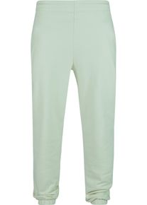 Urban Classics Herren Stoffhose "Urban Classics Herren Ultra Heavy Sweatpants", grün, Gr. XL, unifarben, 100% Baumwolle, Hosen