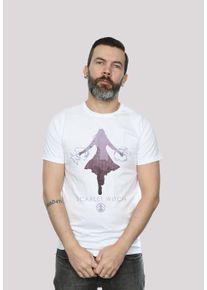 F4NT4STIC Herren T-Shirt "Marvel Universe Scarlet Witch", weiß, casual, Gr. XL, Obermaterial: 100% Baumwolle, Shirts, Print