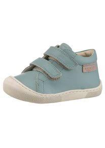 Naturino Kinder Barfußschuh "BAREFOOT AMUR VL", Gr. 26, grün, Nappaleder, modisch, Schuhe, Klettschuh mit Lederinnenausstattung, Größenschablone zum