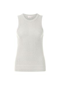 RICHROYAL Damen Tanktop "NOS EV R Top", weiß, casual, Gr. L, Jersey, Obermaterial: 70% Viskose, 15% metallisierte Fasern, 13% Polyamid, 2% Elasthan,