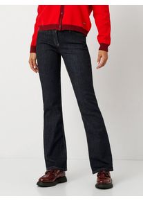 Toni Damen 5-Pocket-Hose "Perfect Shape Bootcut", blau, casual, Gr. 40, unifarben, Denim/Jeans, Obermaterial: 86% Baumwolle, 12% Polyester, 2%