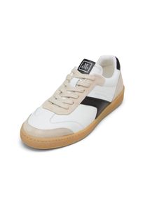 Marc O'Polo MARC O'POLO Herren Sneaker "aus edlem Rindleder", Gr. 43, weiß, Obermaterial: 100% Leder (Rind), Schuhe