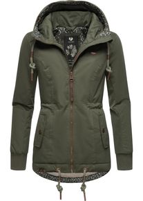 Ragwear Damen Winterjacke "YM-Danka", grün, casual, Gr. XL, Außenmaterial: 100% Polyester, Innenfutter: 100% Polyester, Wattierung: 100% Polyester,