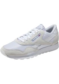 Reebok CLASSIC Sneaker "CL NYLON", Gr. 46, weiß, Leder, Textil, sportlich, Schuhe