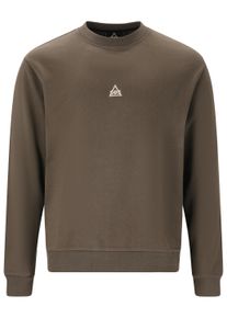 SOS Herren Sweatshirt "Majella", grün, sportlich, Gr. M, unifarben, 88% Baumwolle, 12% Polyester, Sweatshirts, mit weicher Bio-Baumwolle