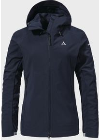 Schöffel SCHÖFFEL Damen Outdoorjacke "Softshell Jkt Mangart L", blau, sportlich, Gr. 44, Oberstoff : Aussenseite: 88% Polyester 12% Elasthan Innenseite: 100%