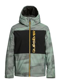 Quiksilver Kinder Snowboardjacke "Side Hit", grün, Gr. 10, 100% Polyester, Jacken