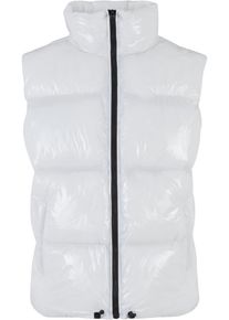 DEF Herren Jerseyweste "DEF Herren DEF Shiny Puffer vest", weiß, Gr. XXXL, 100% Polyester, Westen