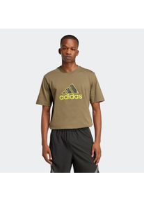 Herren T-Shirt "GRFX TEE", grün, sportlich, Gr. M, adidas originals, Obermaterial: 100% Baumwolle, Shirts
