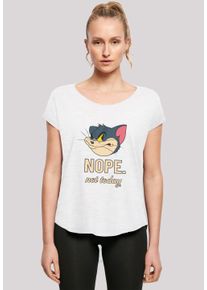 F4NT4STIC Damen T-Shirt "Tom and Jerry TV Serie Nope Not Today", weiß, casual, Gr. XXL, Obermaterial: 100% Baumwolle, Shirts, Damen,Premium