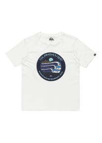 Quiksilver Kinder Shirttop "Evo Three Seas", weiß, Gr. 12, [Hauptstoff] 100% Baumwolle, Tops