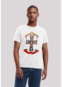 F4NT4STIC Herren T-Shirt "Guns 'n' Roses Appetite For Destruction", weiß, casual, Gr. XXXL, Obermaterial: 100% Baumwolle, Shirts, Premium Qualität