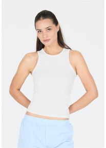 ENDURANCE ATHLECIA ATHLECIA Damen Tanktop "Madilyn", weiß, sportlich, Gr. 44, unifarben, 88% Polyamid, 12% Elasthan, Tops, mit Quick-Dry-Funktion