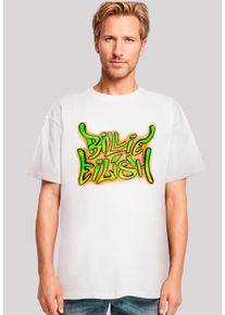 F4NT4STIC Herren T-Shirt "Billie Eilish Logo", weiß, casual, Gr. S, Obermaterial: 100% Baumwolle, Shirts, Premium Qualität