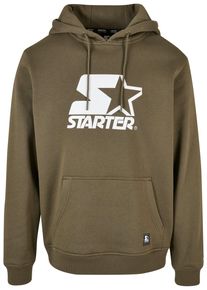 Herren Sweatshirt "Starter Black Label Herren Starter Essential Hoody", grün, Gr. M, STARTER Black Label, unifarben, 65% Baumwolle, 35% Polyester,
